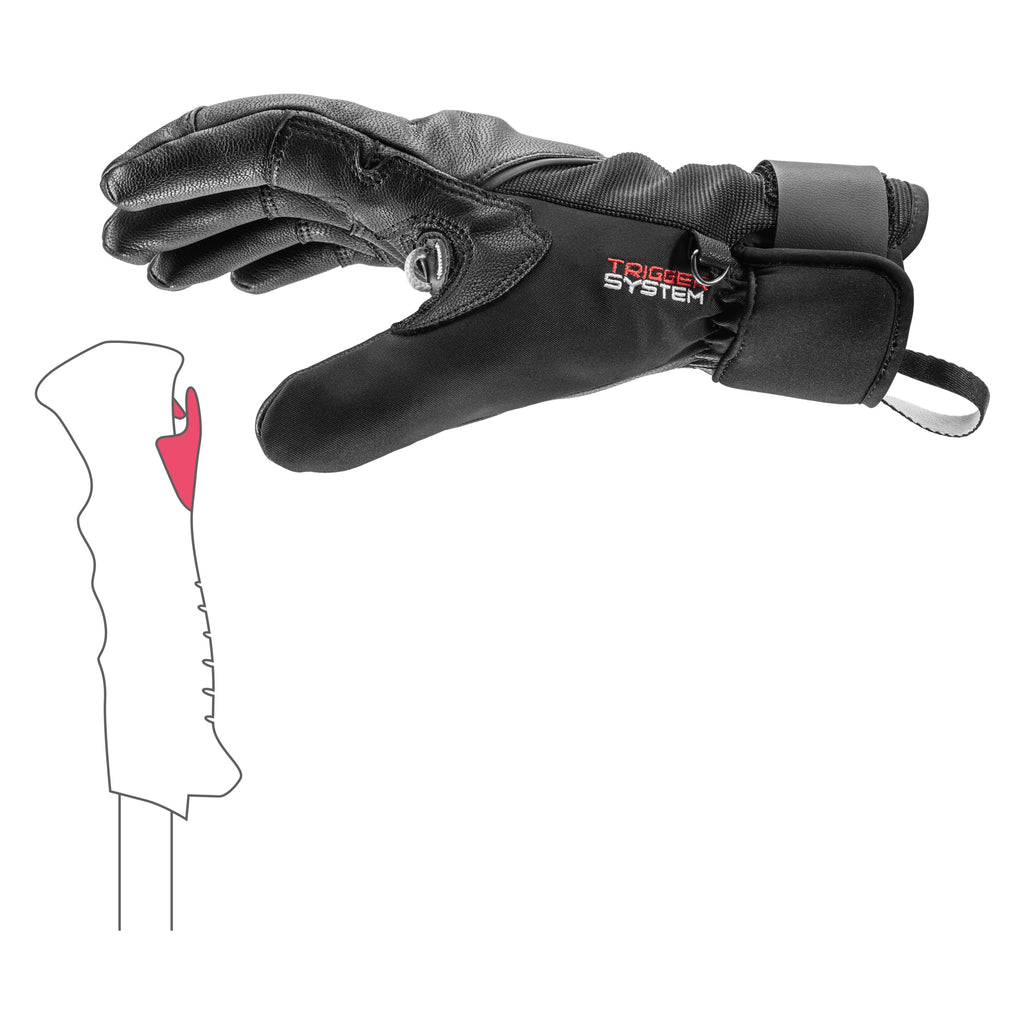 Leki Pegas Lite 3D Ski Gloves — view 3