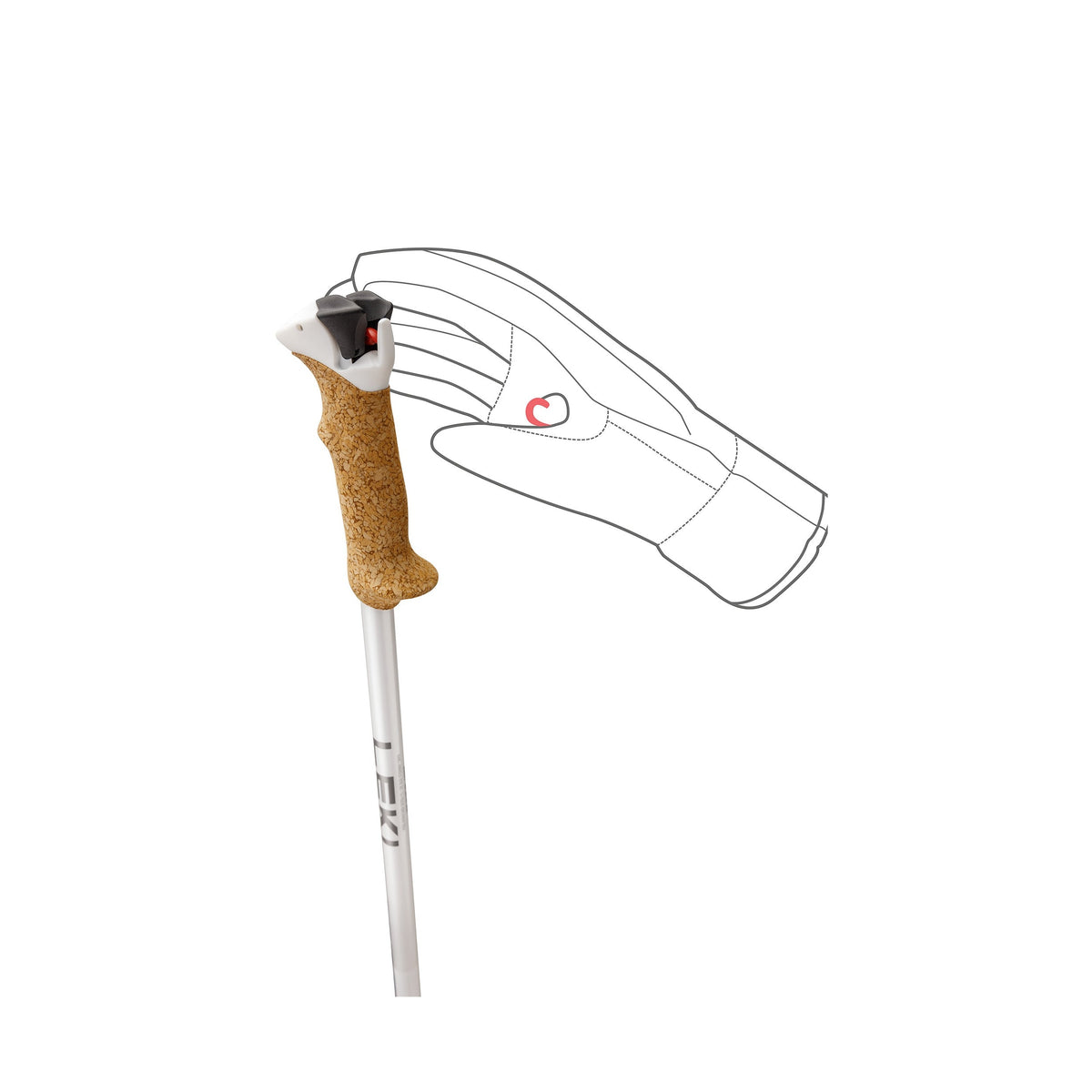 Leki Stella S Women’s Ski Poles — view 4