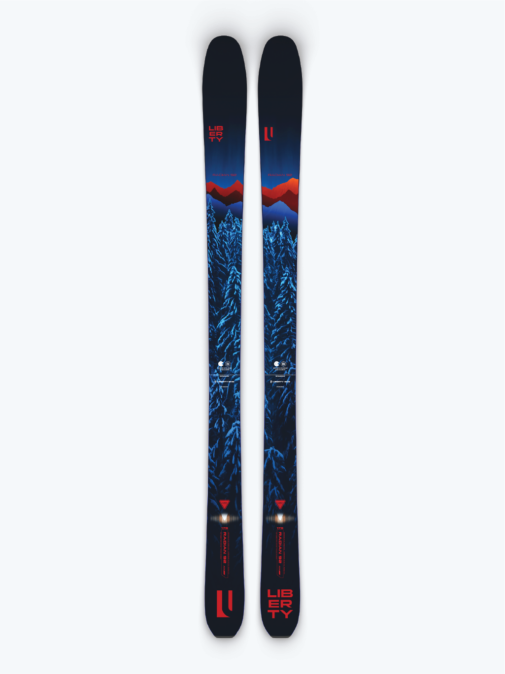Liberty Radian 92 Skis 2026-2027 - primary product image