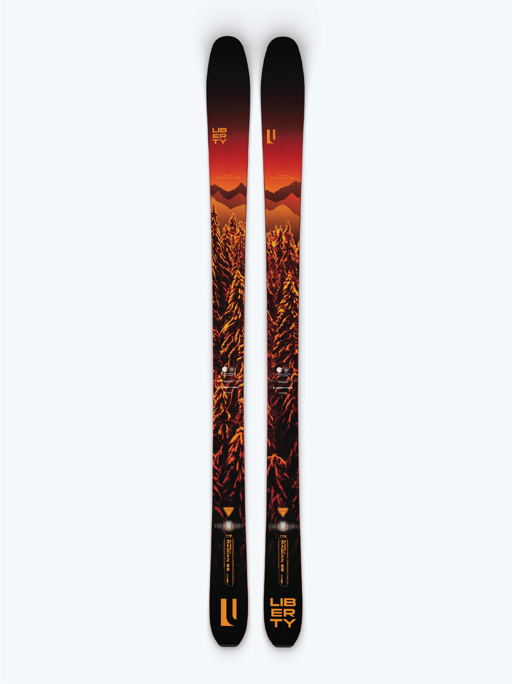 Liberty Super Radian 88 Skis 2026-2027 - primary product image