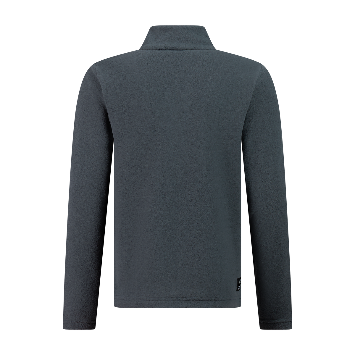 Protest Reperfecty JR Quarter-Zip Fleece in BasaltGrey — back view