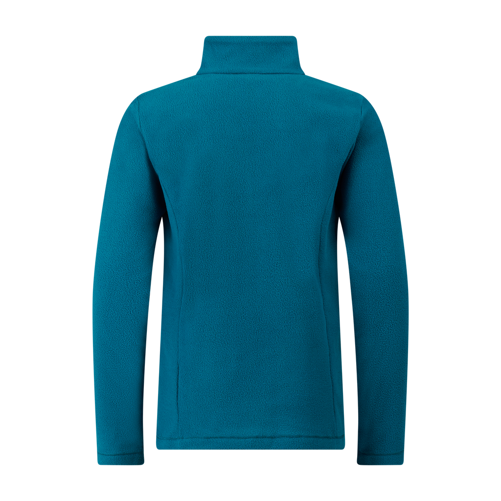 Protest Remutey JR Quarter-Zip Fleece in Tempted blue — back view