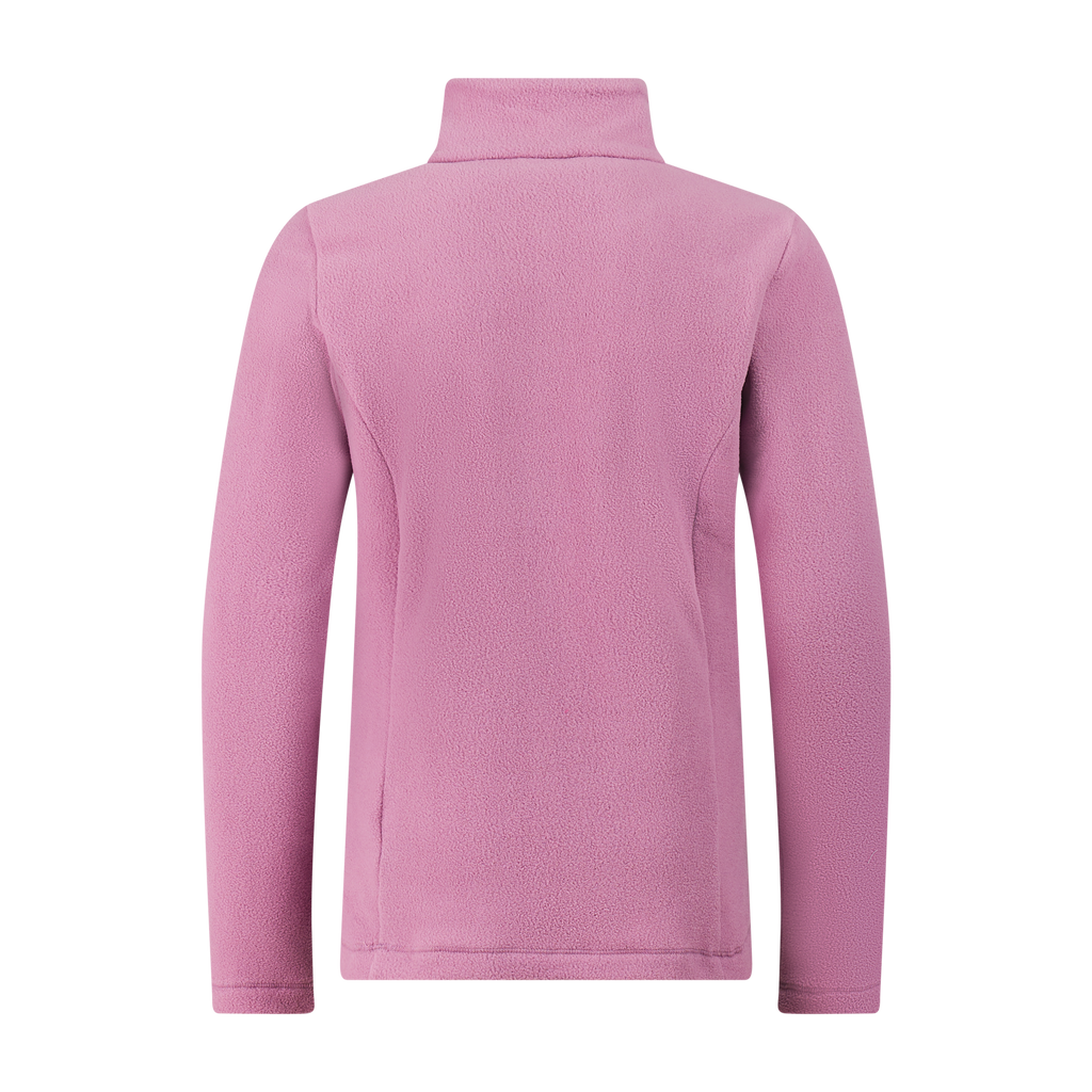 Protest Remutey JR Quarter-Zip Fleece in Valerianlilac — back view