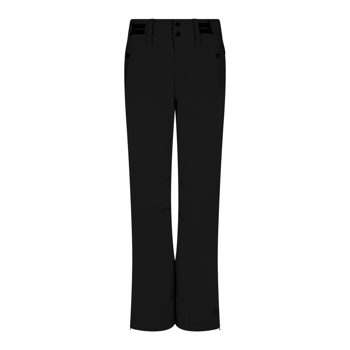 Protest Voleta Women's Snow Pants in True Black — front view