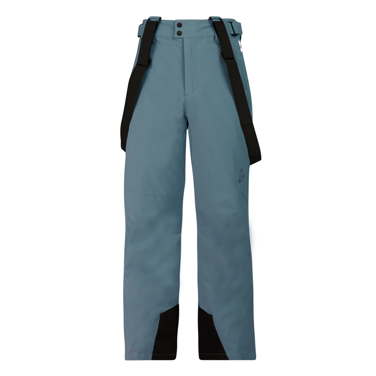 Protest Rowens Men's Snow Pants in Stone Blue — front view