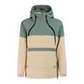 Protest Daya Women's Snow Jacket in Bamboo Beige — front view