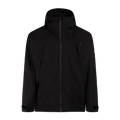 Protest Drifter Men's Snow Jacket in True Black — front view