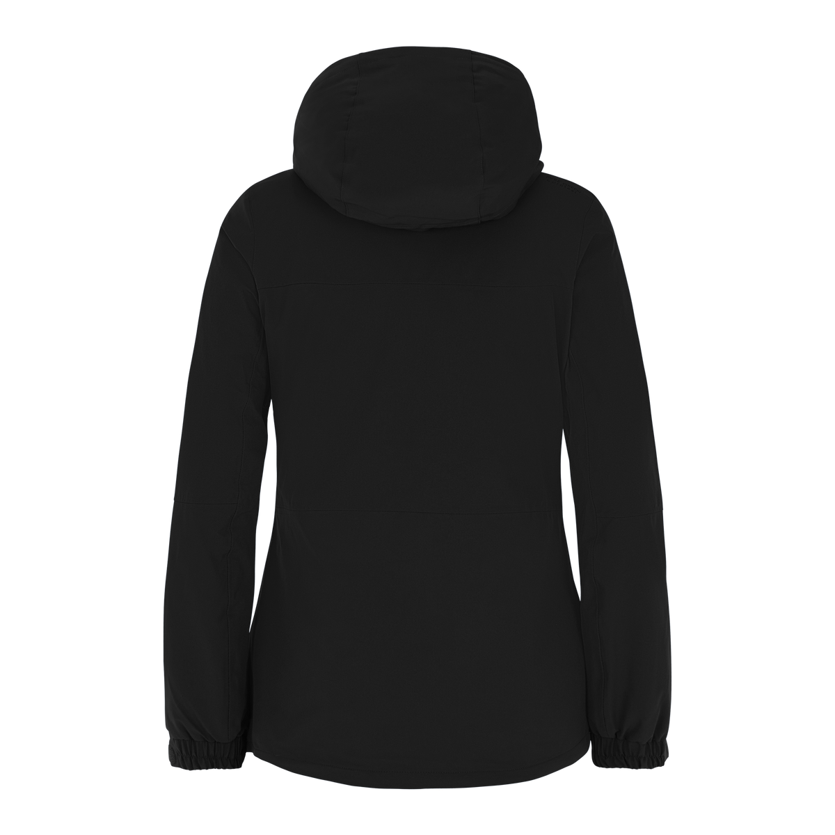 Protest Beverly Women's Snow Jacket in True Black — back view