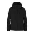 Protest Beverly Women's Snow Jacket in True Black — front view