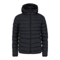 Protest Basso Men's Puffer Jacket in True Black — front view