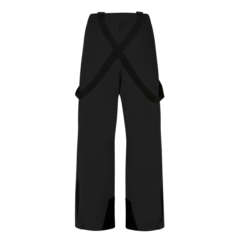 Protest Rowens Men's Snow Pants in True Black — back view