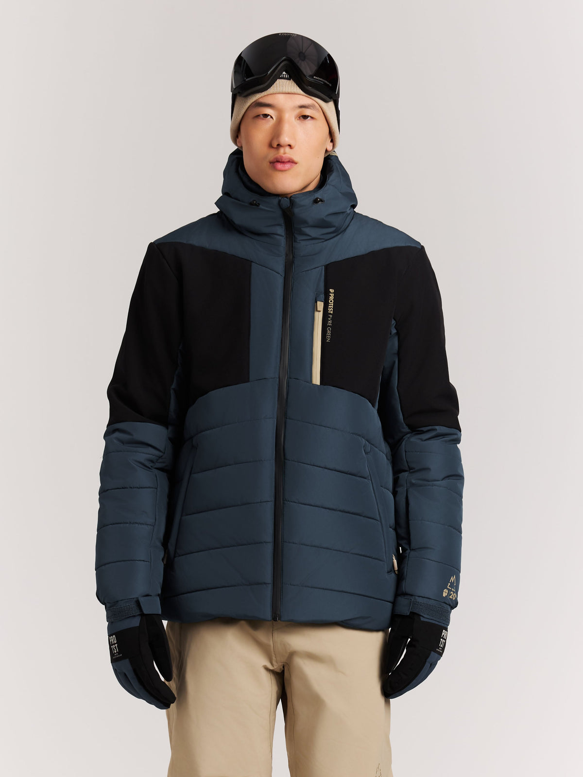Protest PRTNaldo snow jacket in Twilight Navy