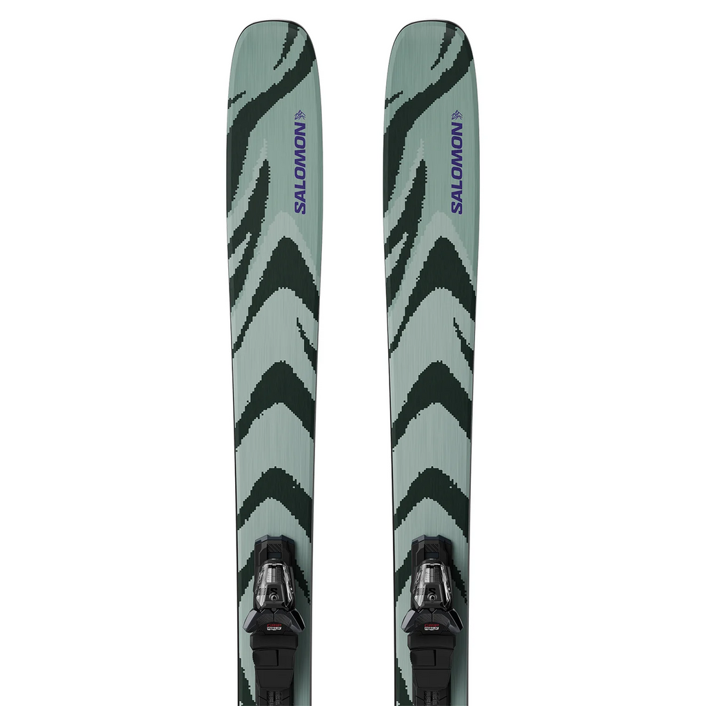 Salomon, QST 92 + M11 GW, skis, product view 4