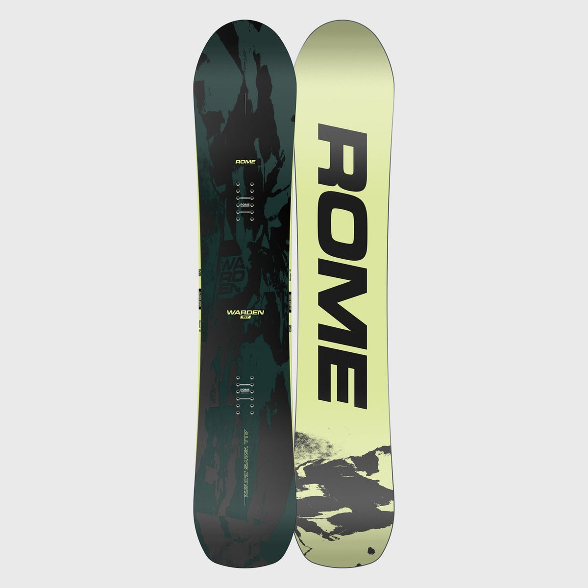 Rome Warden Men's Snowboard - product view 1