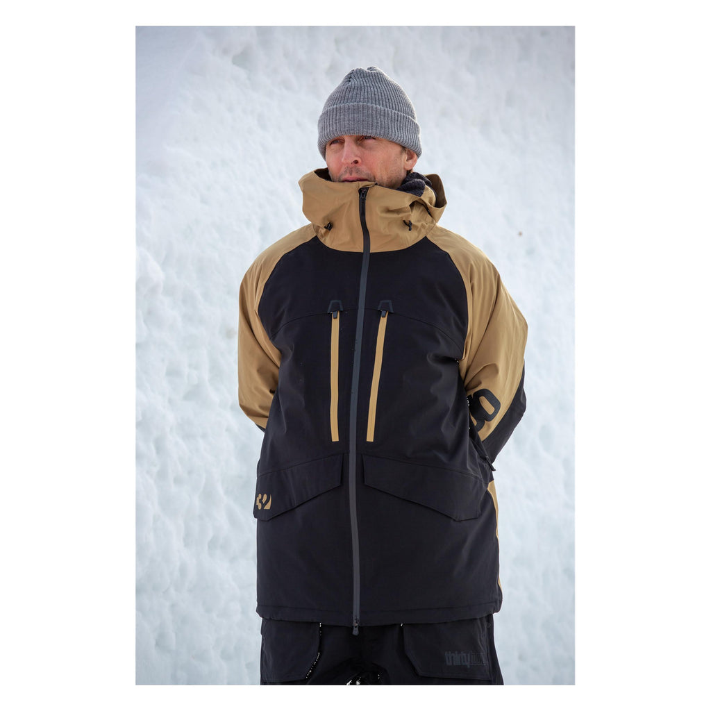 ThirtyTwo 2026/27 Lashed Insulated Jacket - Khaki 260322-scott-stevens-thirtytwo-251