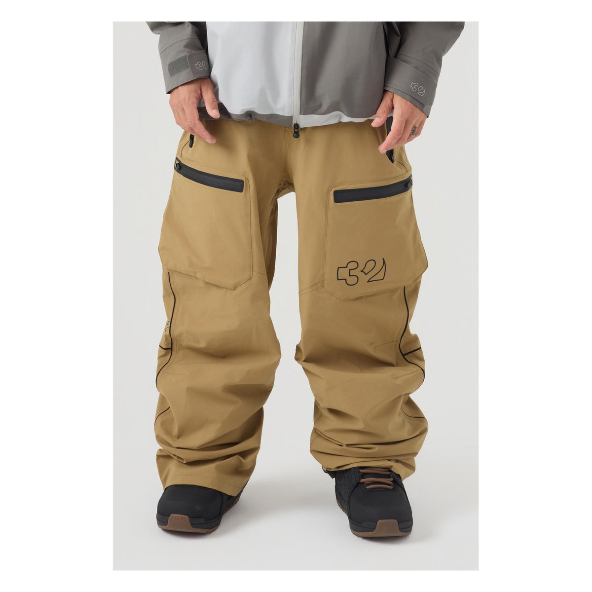 ThirtyTwo 2026/27 TM Recycled Pant - Khaki TM_PANT_TN-1