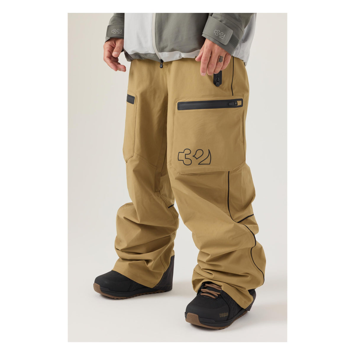 ThirtyTwo 2026/27 TM Recycled Pant - Khaki TM_PANT_TN-4