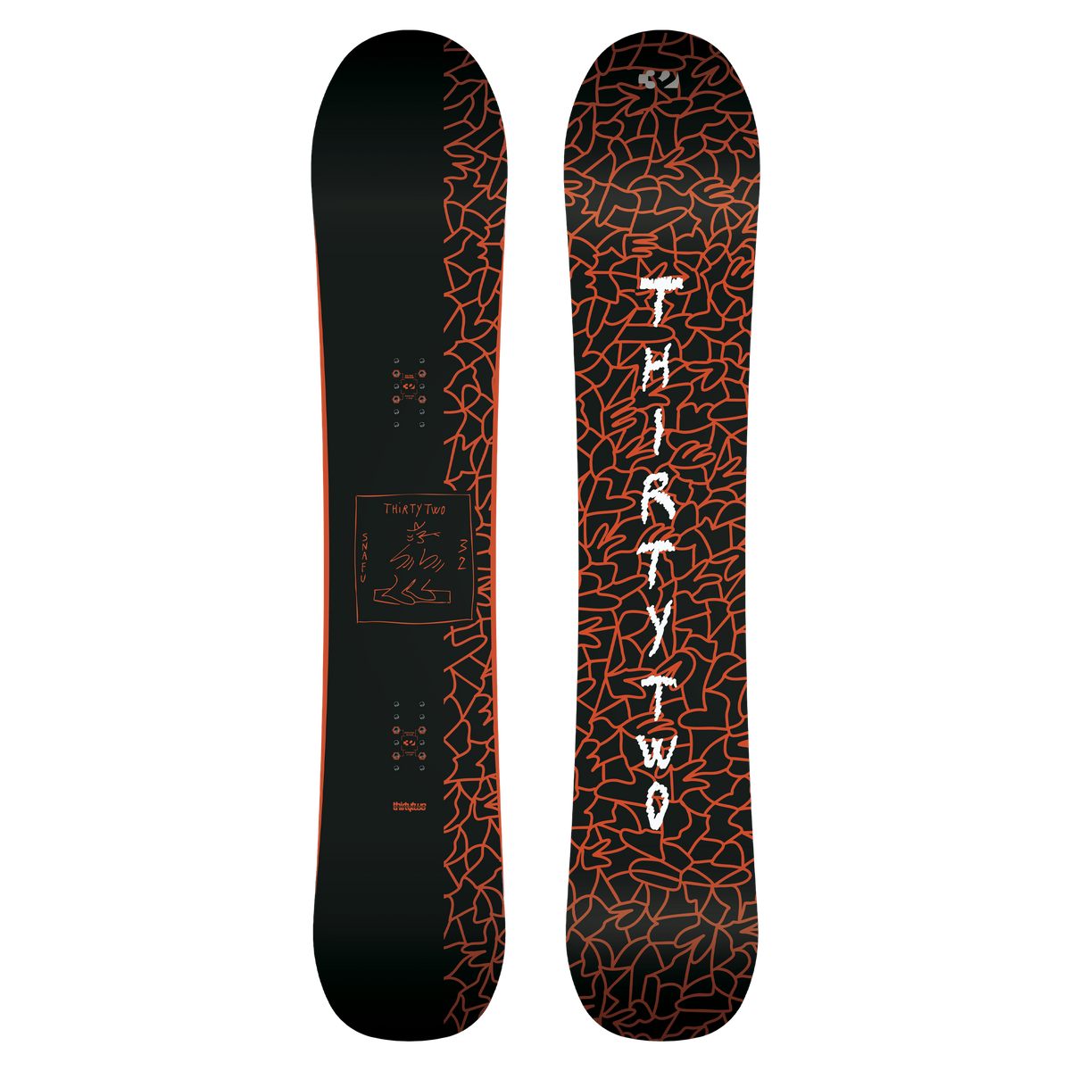 ThirtyTwo SNAFU snowboard 2026/27, official product view