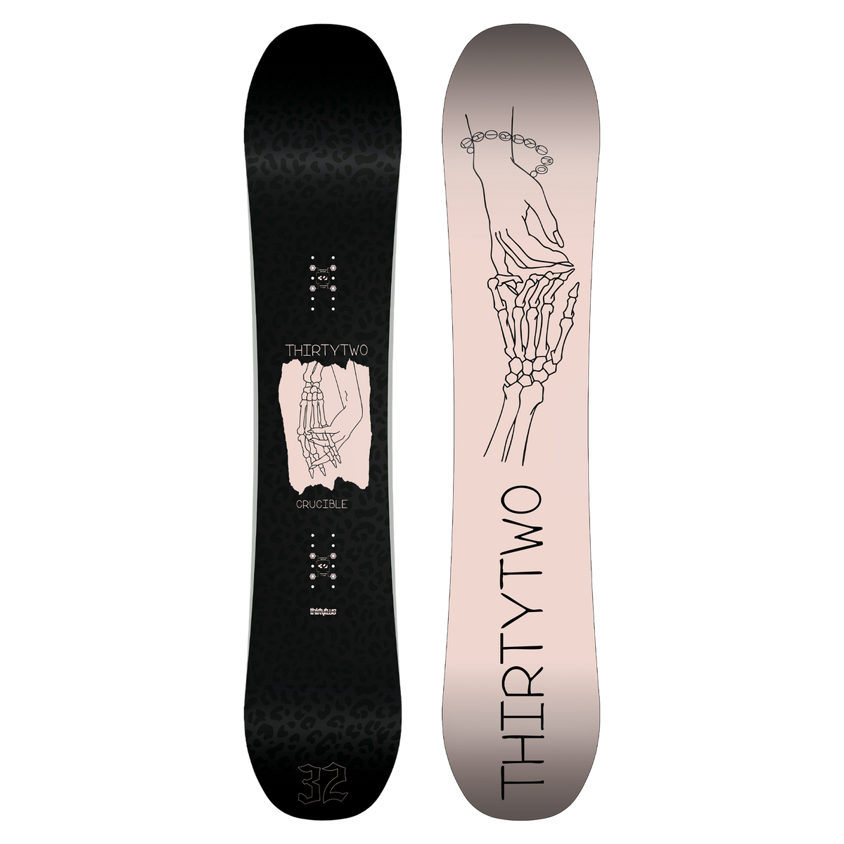 ThirtyTwo Women's Crucible snowboard 2026/27, official product view