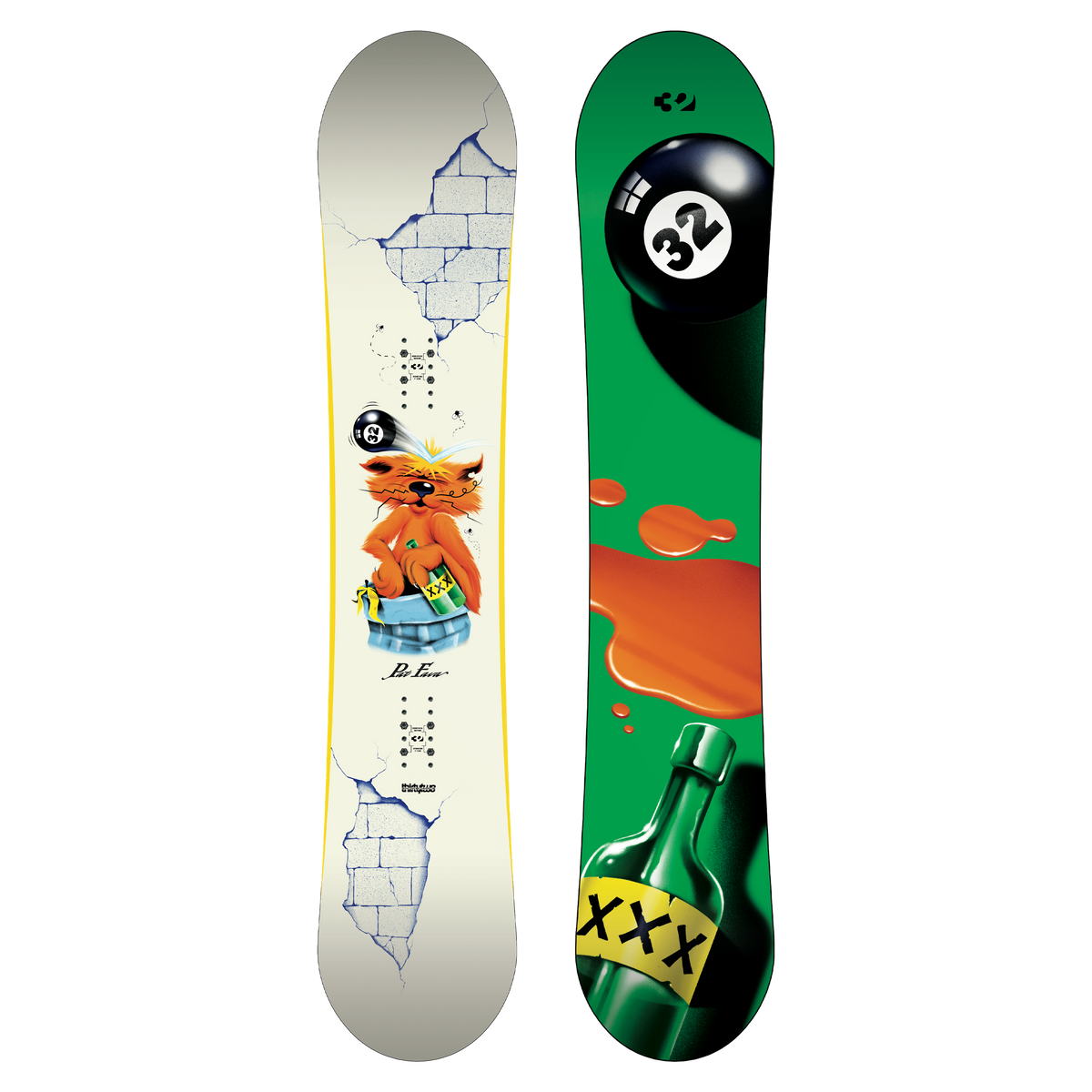 ThirtyTwo XXX Fava Pro snowboard 2026/27, official product view