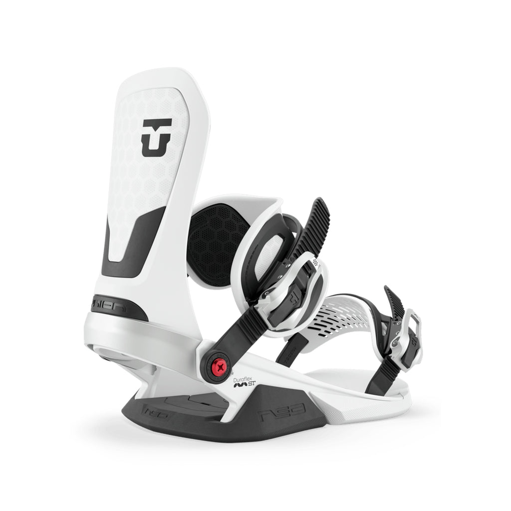 Union Neo 2026/27 snowboard binding in White, side view