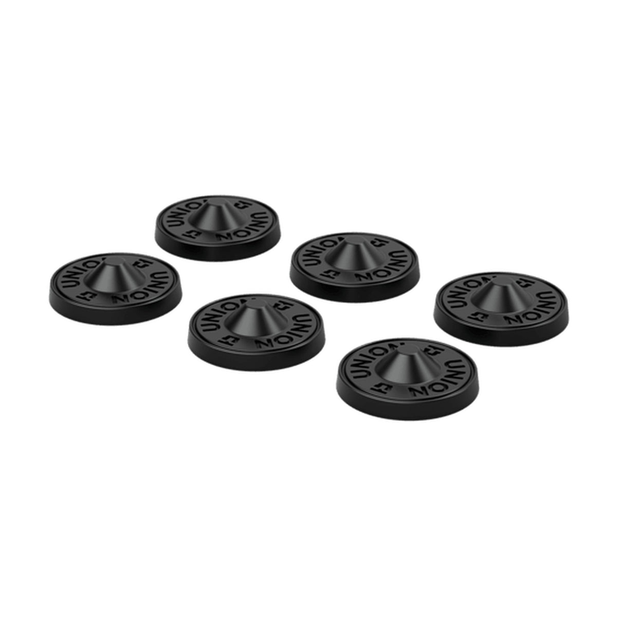 Union six-piece metal stomp pad in Black