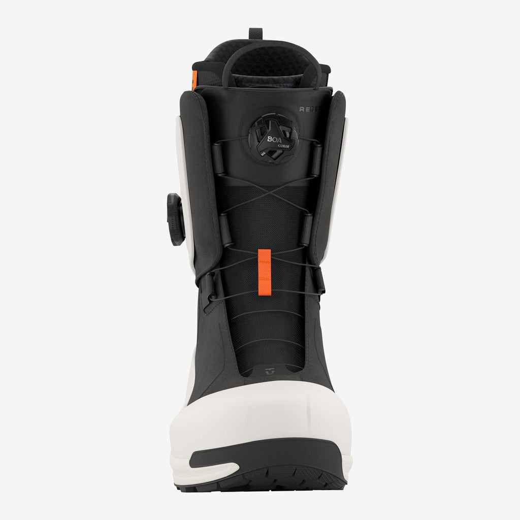 Union Reset white boot front view