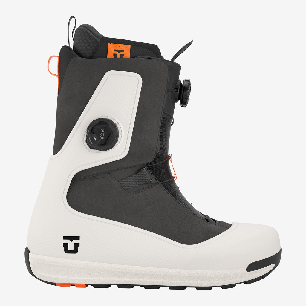 Union Reset white boot side view