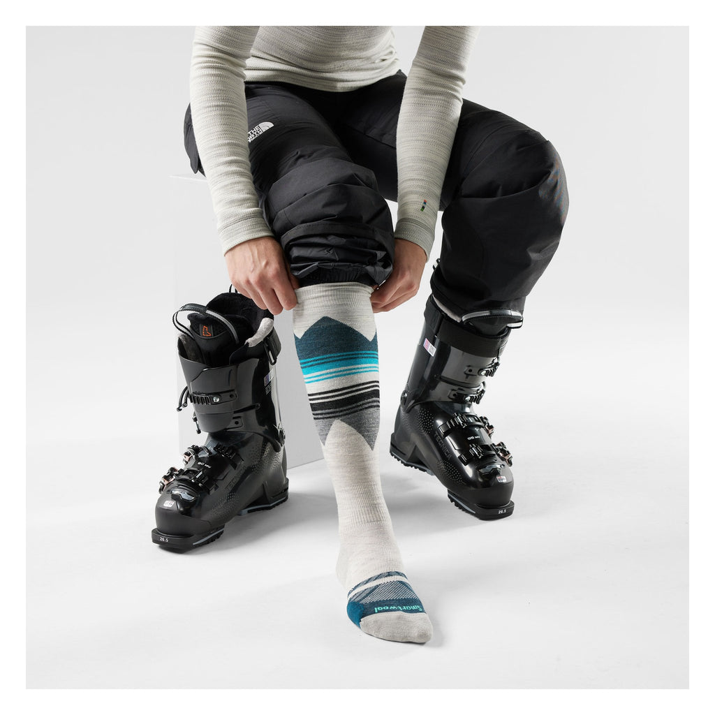 Smartwool, Women's Ski Pattern Over The Calf Socks, product view 2