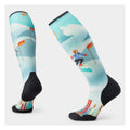 Smartwool, Women's Ski Snow Bunny Print Over The Calf Socks, product view 1
