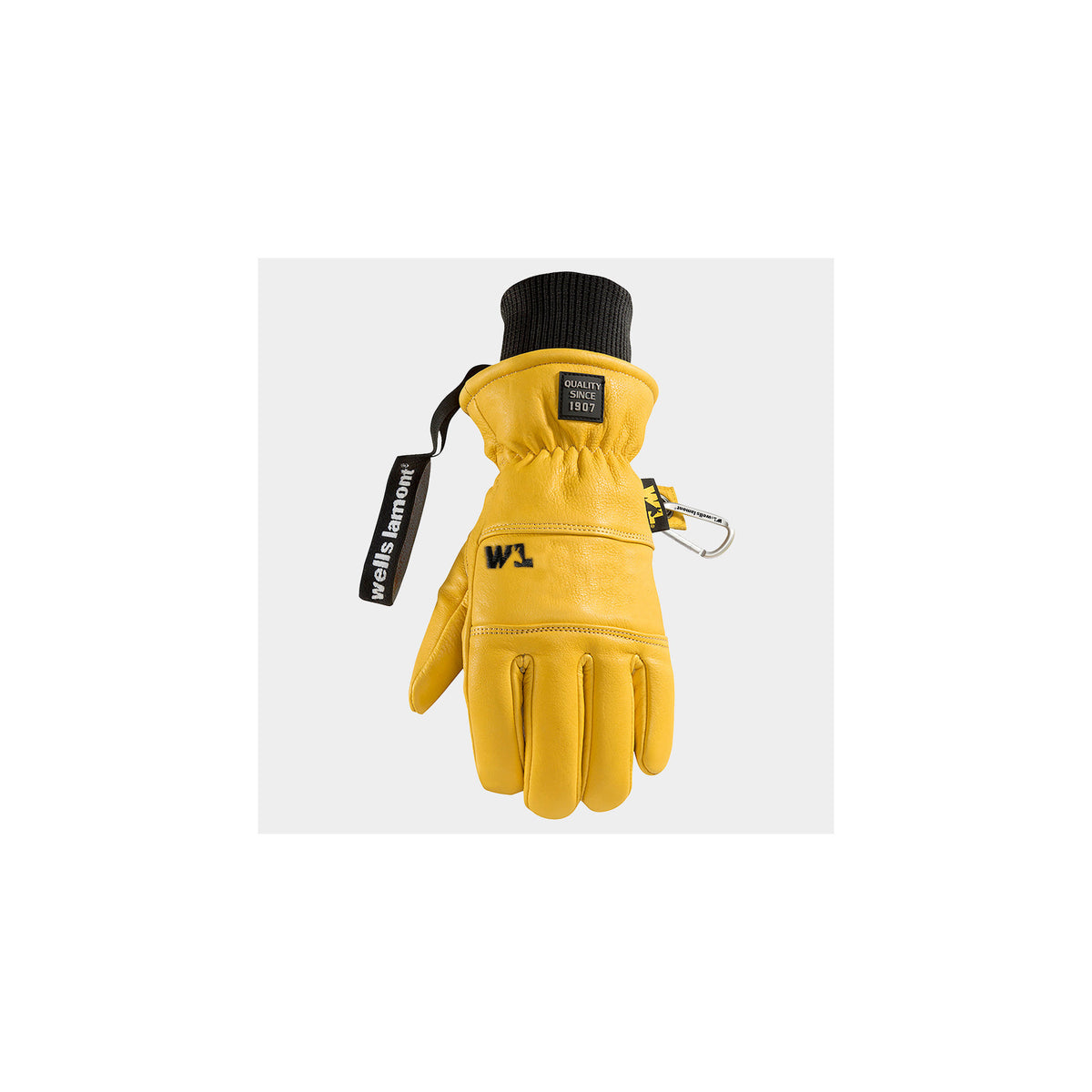 Wells Lamont, Working Crew Saddle Tan Full Grain Glove, gloves, product view 4
